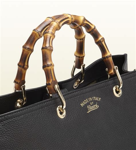 gucci inspired tote with bamboo handles|gucci bamboo handle shopper.